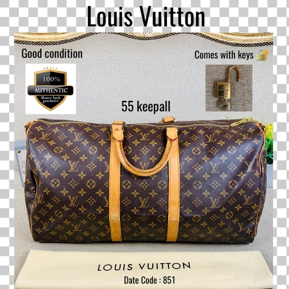 Louis Vuitton Handbags - Louis Vuitton travel Bag keepall 55 Monogram